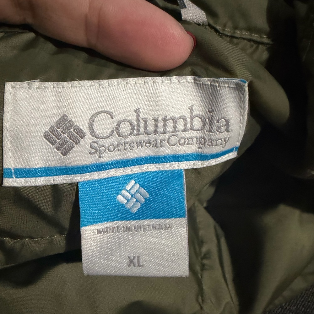 Columbia Olive Green Jacket - Picture 3 of 4